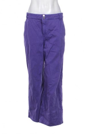 Damskie jeansy United Colors Of Benetton, Rozmiar M, Kolor Fioletowy, Cena 93,99 zł