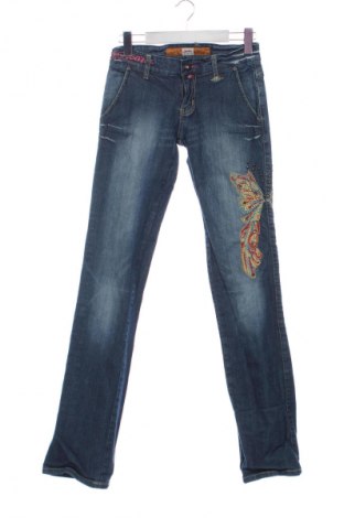 Damskie jeansy Yes! Miss, Rozmiar M, Kolor Niebieski, Cena 77,91 zł