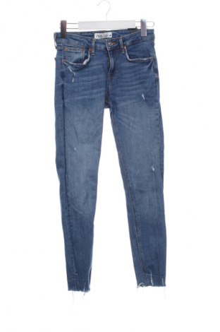 Дамски дънки Zara, Размер S, Цвят Син, Цена 13,29 €