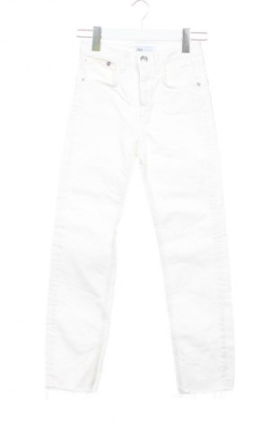 Dámské džíny  Zara, Velikost XXS, Barva Bílá, Cena  249,00 Kč