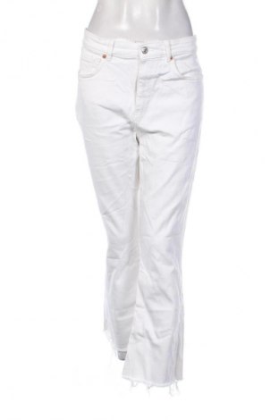 Дамски дънки Zara, Размер XL, Цвят Бял, Цена 12,27 €
