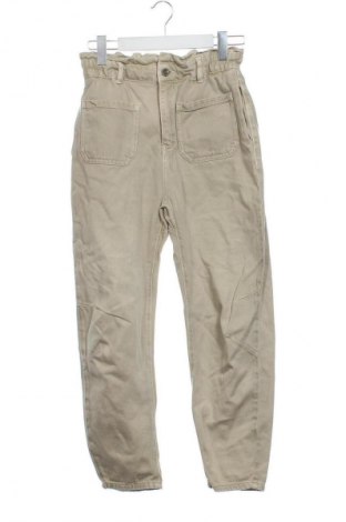 Blugi de femei Zara, Mărime S, Culoare Bej, Preț 87,06 Lei