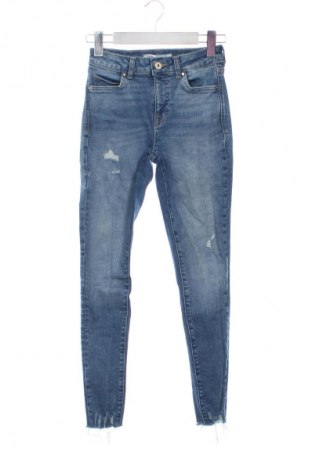 Дамски дънки Zara, Размер XS, Цвят Син, Цена 13,29 €