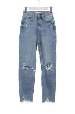 Дамски дънки Zara, Размер XXS, Цвят Син, Цена 24,50 €