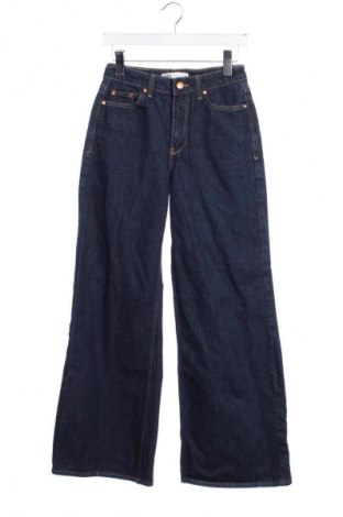 Dámské džíny  Zara, Velikost XS, Barva Modrá, Cena  359,00 Kč