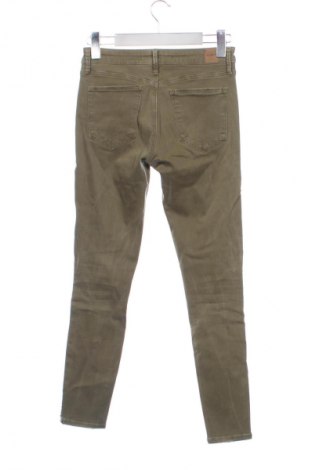 Дамски дънки Zara, Размер XS, Цвят Зелен, Цена 7,66 €