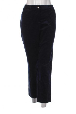 Pantaloni de velvet de femei Avena, Mărime XL, Culoare Albastru, Preț 61,99 Lei