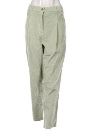 Damen Cordhose Gina, Größe XL, Farbe Grün, Preis € 8,99