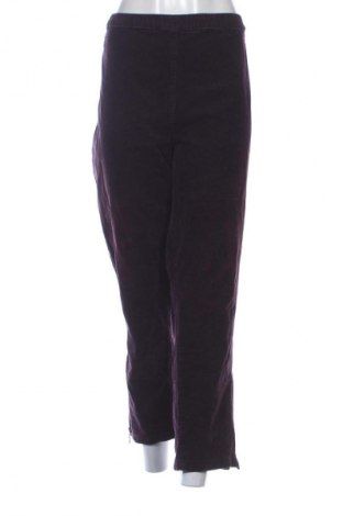 Dámské manšestráky  Ms Mode, Velikost 3XL, Barva Fialová, Cena  189,00 Kč