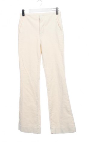 Γυναικείο κοτλέ παντελόνι Massimo Dutti, Μέγεθος S, Χρώμα Εκρού, Τιμή 31,99 €