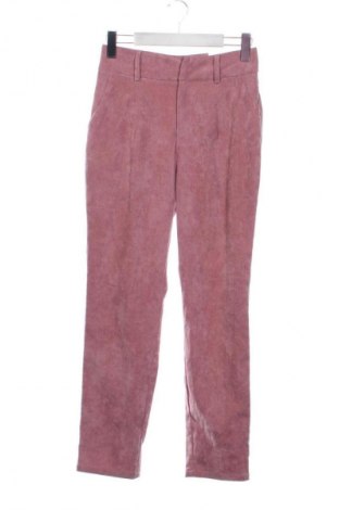 Dámské manšestráky  Missguided, Velikost XS, Barva Růžová, Cena  49,00 Kč