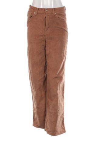 Pantaloni de velvet de femei ONLY, Mărime M, Culoare Maro, Preț 70,99 Lei