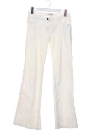 Pantaloni de velvet de femei Terranova, Mărime S, Culoare Alb, Preț 78,99 Lei