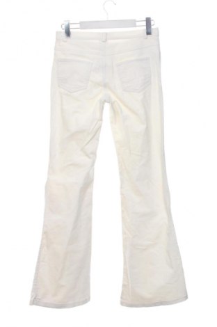 Pantaloni de velvet de femei Terranova, Mărime S, Culoare Alb, Preț 78,99 Lei