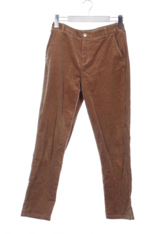 Pantaloni de velvet de femei United Colors Of Benetton, Mărime XS, Culoare Bej, Preț 27,99 Lei