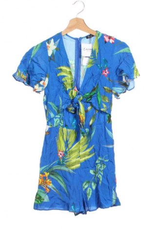 Дамски къс гащеризон Bershka, Размер XS, Цвят Многоцветен, Цена 22,06 €