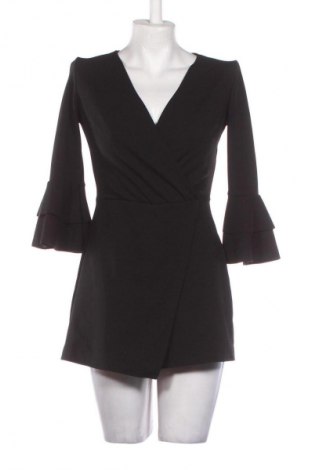 Дамски къс гащеризон Bershka, Размер M, Цвят Черен, Цена 19,94 €