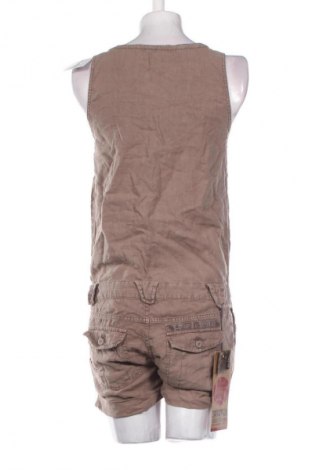 Kurzer Damenoverall Le Temps Des Cerises, Größe L, Farbe Grau, Preis 33,99 €