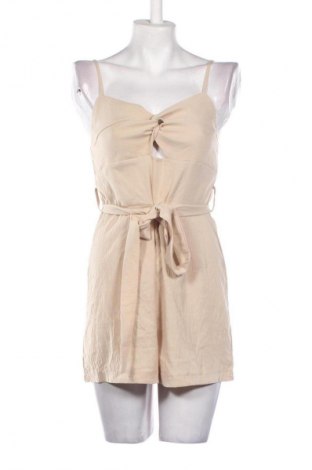 Women's short jumpsuit SHEIN, Μέγεθος M, Χρώμα  Μπέζ, Τιμή 15,00 €