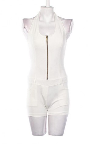 Дамски къс гащеризон Unbranded, Размер M, Цвят Бял, Цена 20,96 €