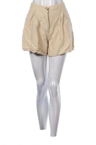 Дамски къс панталон Bershka, Размер S, Цвят Бежов, Цена 10,22 €