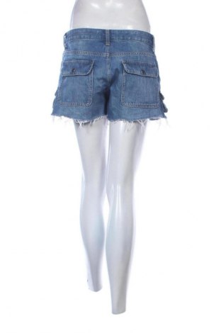 Γυναικείο κοντό παντελόνι Bershka, Μέγεθος L, Χρώμα Μπλέ, Τιμή 6,99 €