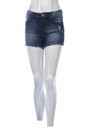 Pantaloni scurți de femei Bershka, Mărime M, Culoare Albastru, Preț 51,00 Lei