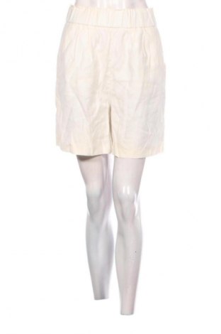 Pantaloni scurți de femei H&M, Mărime S, Culoare Ecru, Preț 45,99 Lei