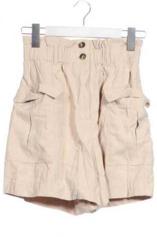 Γυναικείο κοντό παντελόνι H&M, Μέγεθος XXS, Χρώμα  Μπέζ, Τιμή 5,99 €