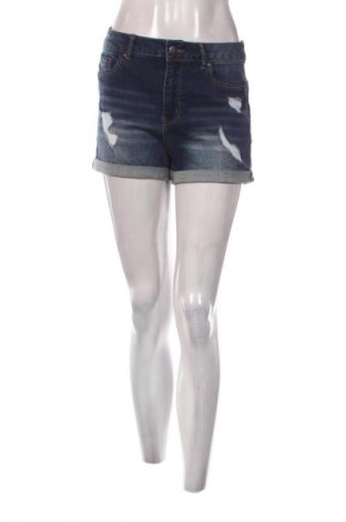 Pantaloni scurți de femei Wax Jean, Mărime M, Culoare Albastru, Preț 26,99 Lei