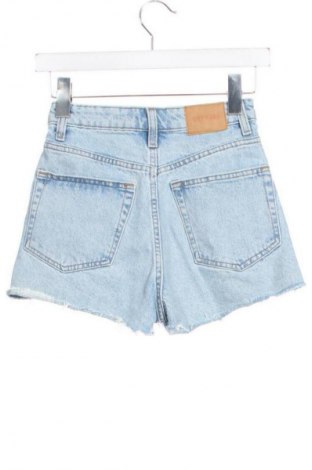 Pantaloni scurți de femei Weekday, Mărime XXS, Culoare Albastru, Preț 39,99 Lei
