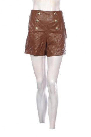 Дамски къс панталон Zara, Размер S, Цвят Кафяв, Цена 8,18 €