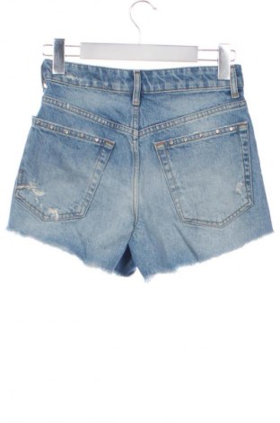 Pantaloni scurți de femei Zara, Mărime XXS, Culoare Albastru, Preț 37,99 Lei