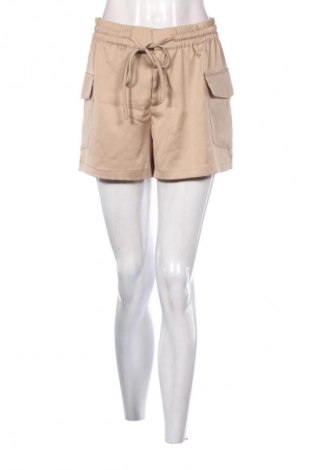Pantaloni scurți de femei Zara, Mărime S, Culoare Bej, Preț 34,99 Lei