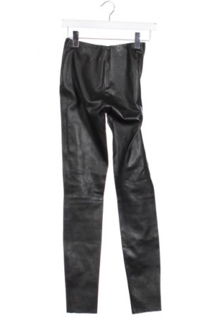 Γυναικείο παντελόνι δερμάτινο H&M, Μέγεθος XXS, Χρώμα Μαύρο, Τιμή 34,99 €