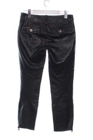 Damskie skórzane spodnie Part Two, Rozmiar S, Kolor Czarny, Cena 112,96 zł