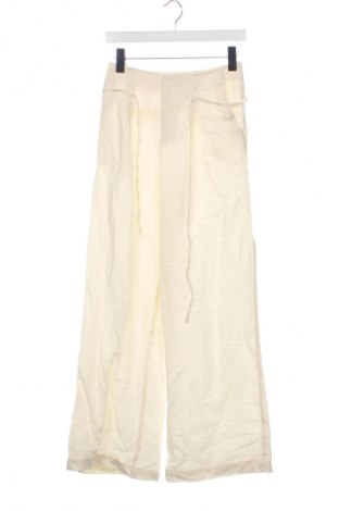 Damenhose Bershka, Größe XS, Farbe Ecru, Preis 22,99 €