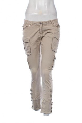 Дамски панталон Elisabetta Franchi, Размер M, Цвят Бежов, Цена 55,21 €