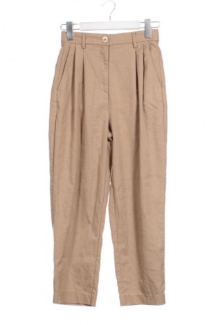Pantaloni de femei H&M, Mărime XXS, Culoare Maro, Preț 65,99 Lei