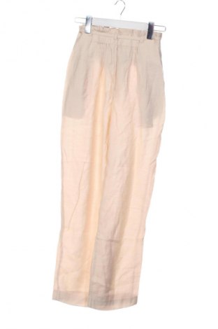 Дамски панталон Mango, Размер XS, Цвят Бежов, Цена 17,38 €