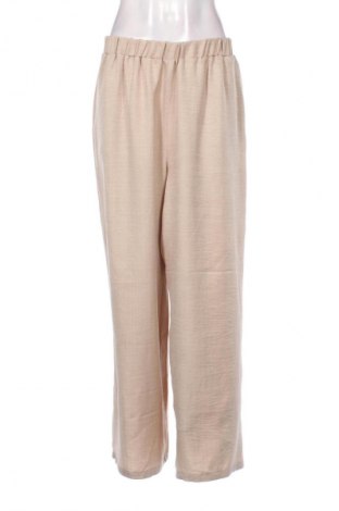 Pantaloni de femei SHEIN, Mărime XL, Culoare Bej, Preț 78,99 Lei
