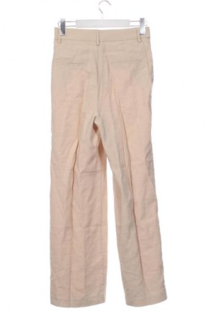 Damskie spodnie Stradivarius, Rozmiar XS, Kolor Beżowy, Cena 83,26 zł