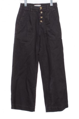 Дамски панталон Stradivarius, Размер XS, Цвят Сив, Цена 10,73 €