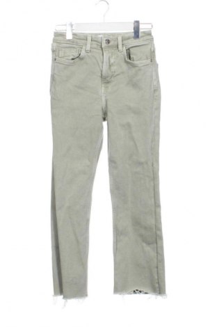 Дамски панталон Zara, Размер XS, Цвят Зелен, Цена 12,00 €