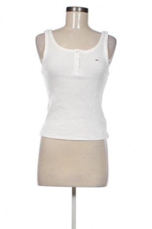 Damska koszulka na ramiączkach Tommy Jeans, Rozmiar M, Kolor Biały, Cena 158,99 zł, #135401188