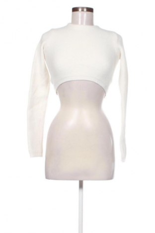 Pulover de femei Bershka, Mărime S, Culoare Alb, Preț 70,99 Lei