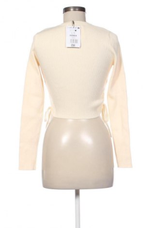 Pulover de femei Bershka, Mărime L, Culoare Bej, Preț 90,99 Lei