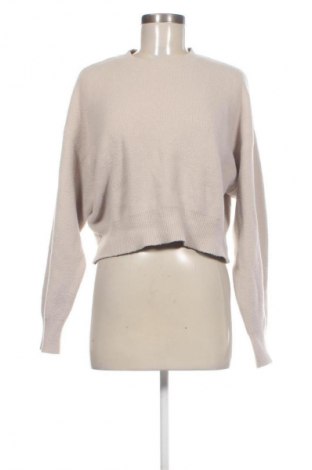 Дамски пуловер Bershka, Размер L, Цвят Бежов, Цена 6,64 €