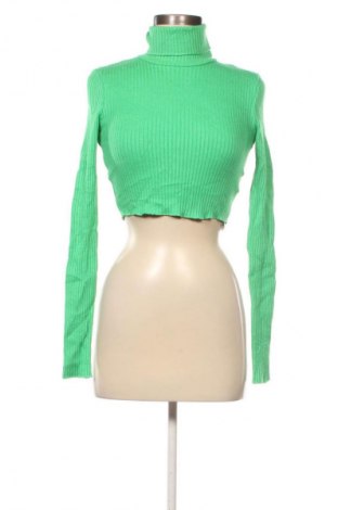 Дамски пуловер Bershka, Размер S, Цвят Зелен, Цена 7,15 €