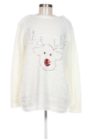 Γυναικείο πουλόβερ Bpc Bonprix Collection, Μέγεθος XL, Χρώμα Εκρού, Τιμή 7,48 €